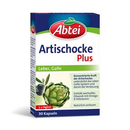 Abtei Artischocke Plus Packung mit 30 Kapseln 